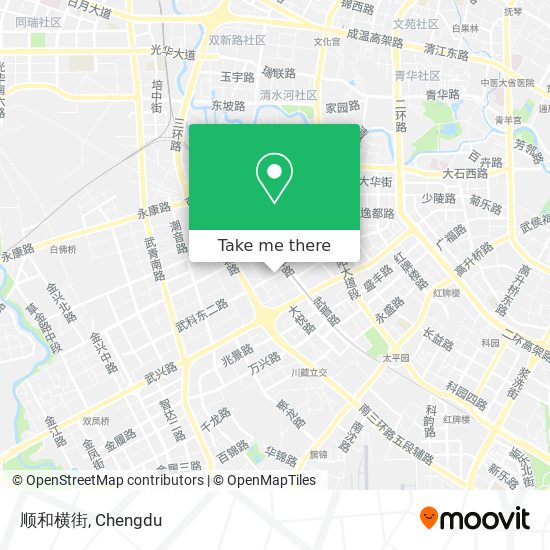 顺和横街 map