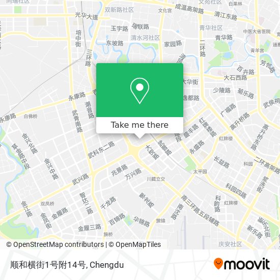 顺和横街1号附14号 map