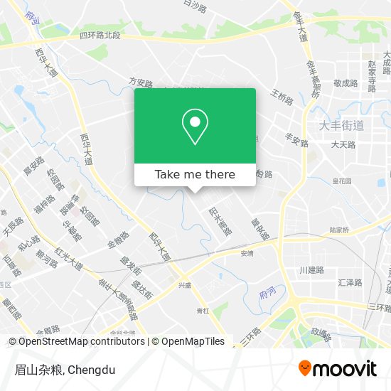 眉山杂粮 map