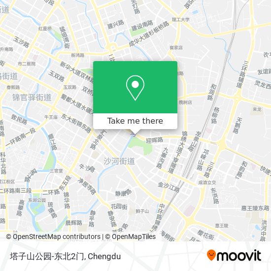 塔子山公园-东北2门 map
