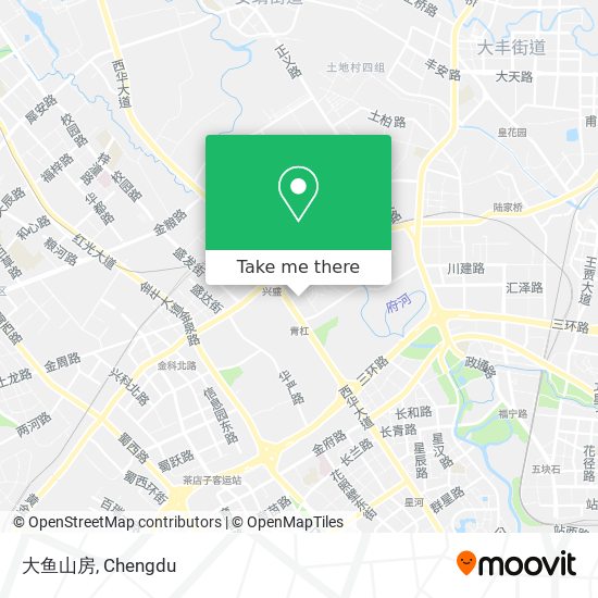 大鱼山房 map