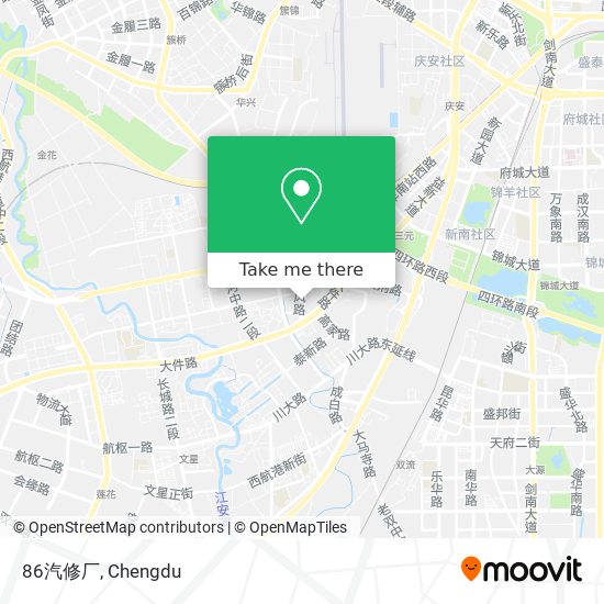86汽修厂 map