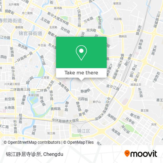 锦江静居寺诊所 map