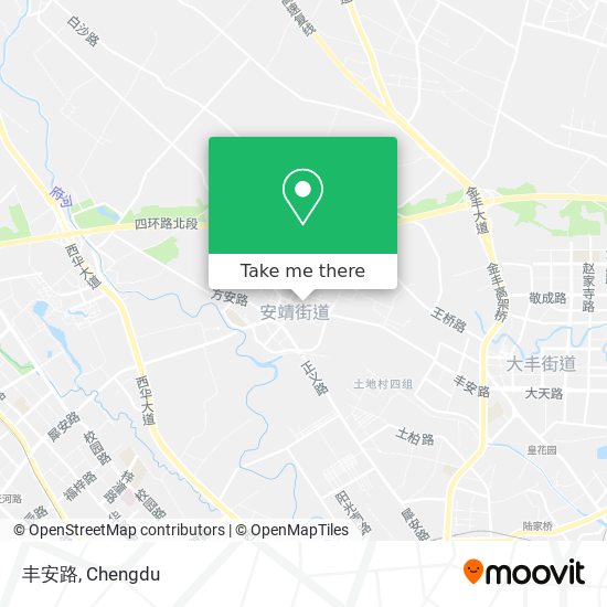 丰安路 map