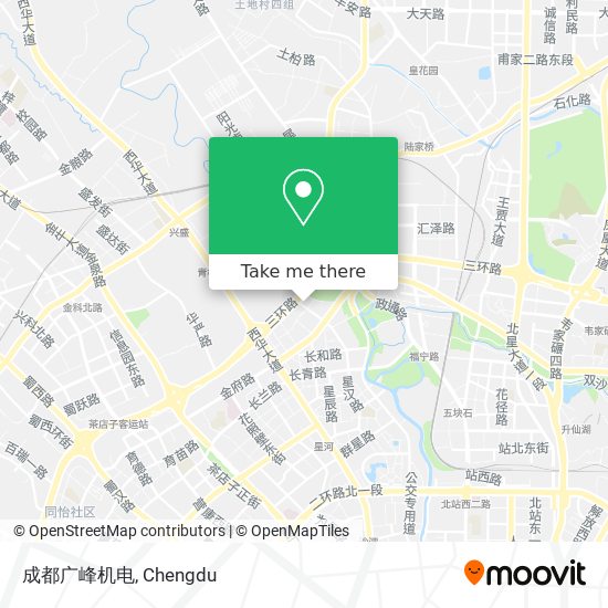 成都广峰机电 map
