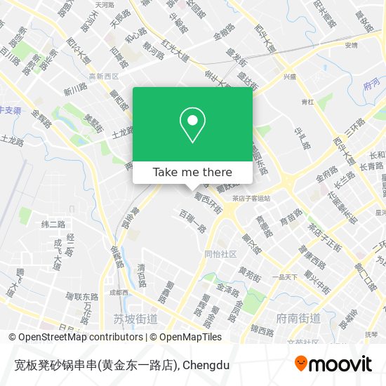 宽板凳砂锅串串(黄金东一路店) map
