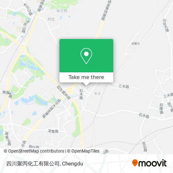 四川聚丙化工有限公司 map