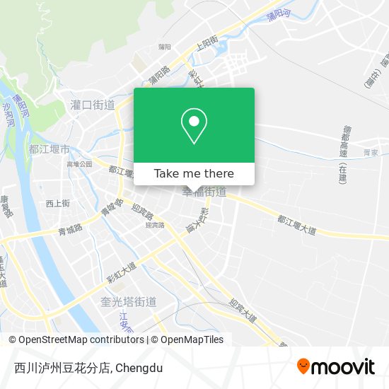西川泸州豆花分店 map