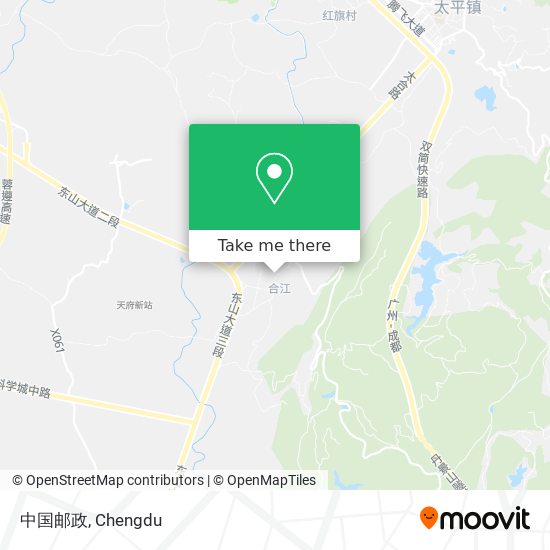 中国邮政 map