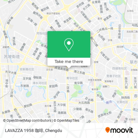 LAVAZZA 1958 咖啡 map