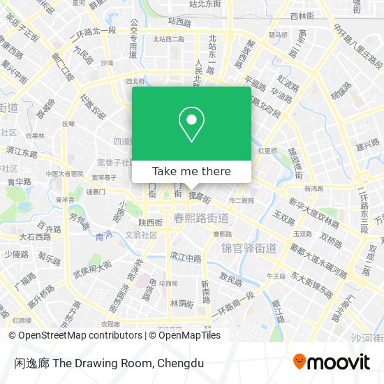 闲逸廊 The Drawing Room map