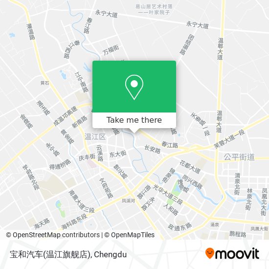 宝和汽车(温江旗舰店) map