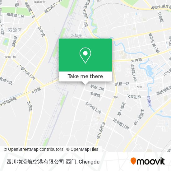 四川物流航空港有限公司-西门 map