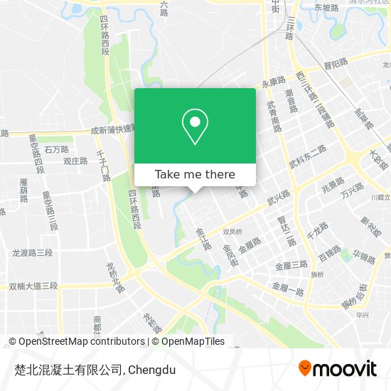 楚北混凝土有限公司 map