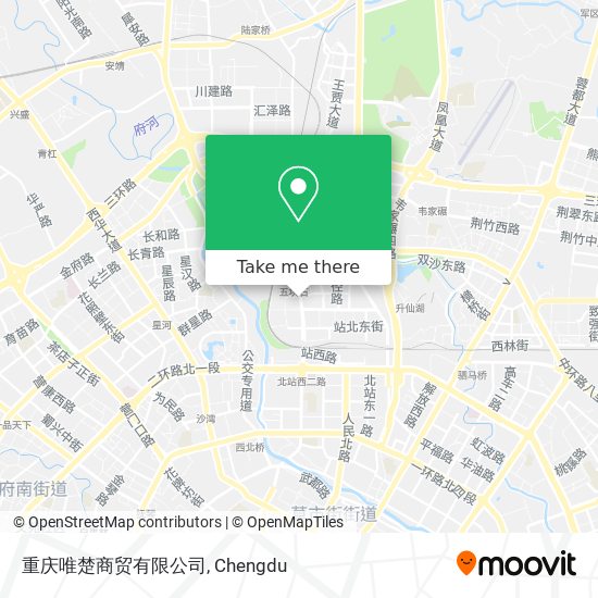 重庆唯楚商贸有限公司 map