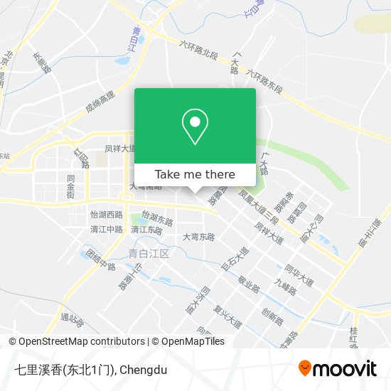 七里溪香(东北1门) map