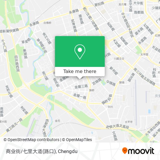 商业街/七里大道(路口) map