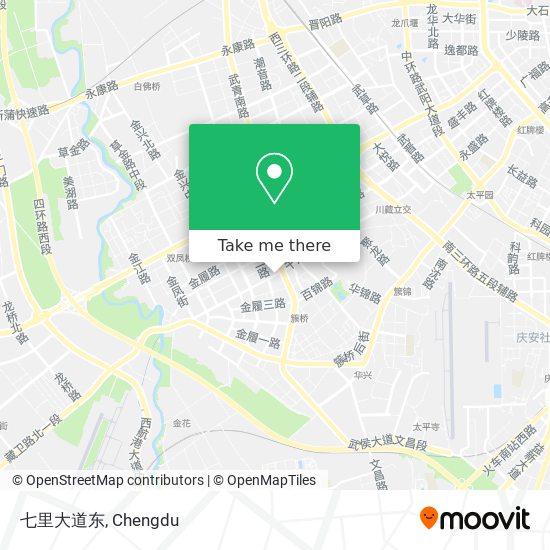七里大道东 map
