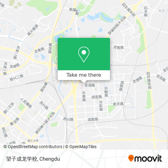 望子成龙学校 map