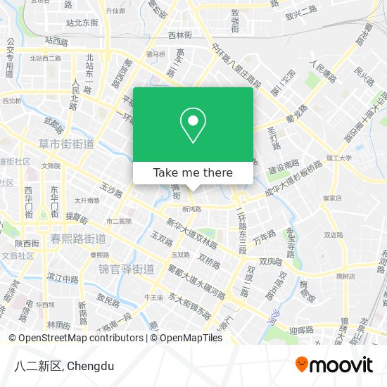 八二新区 map
