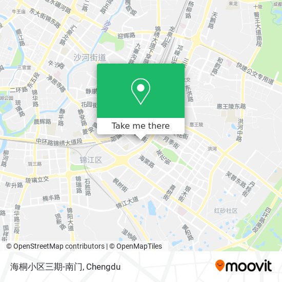 海桐小区三期-南门 map