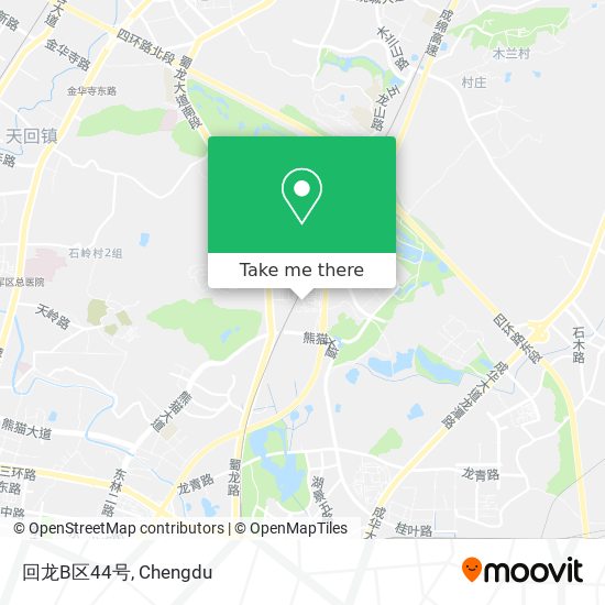 回龙B区44号 map