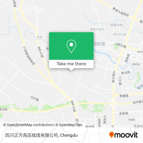 四川正方高压线缆有限公司 map