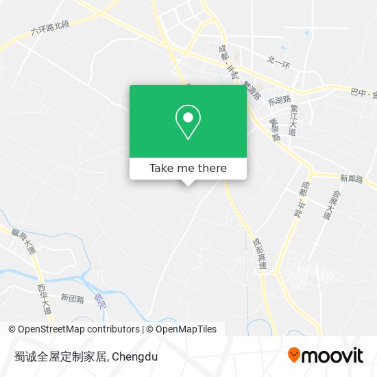蜀诚全屋定制家居 map