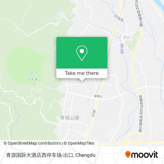 青源国际大酒店西停车场-出口 map