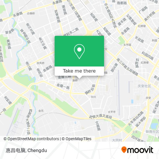 惠昌电脑 map