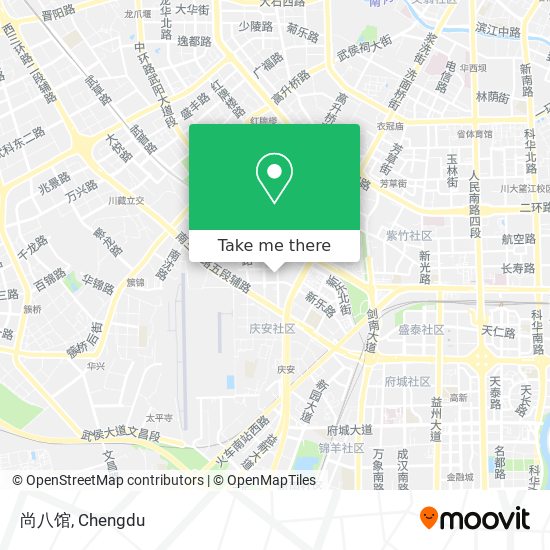 尚八馆 map