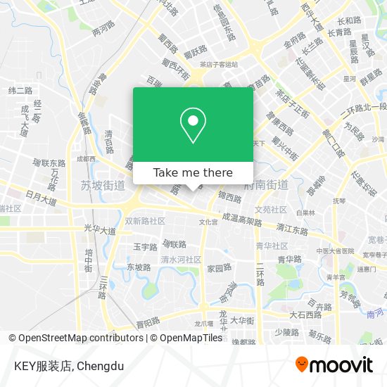 KEY服装店 map
