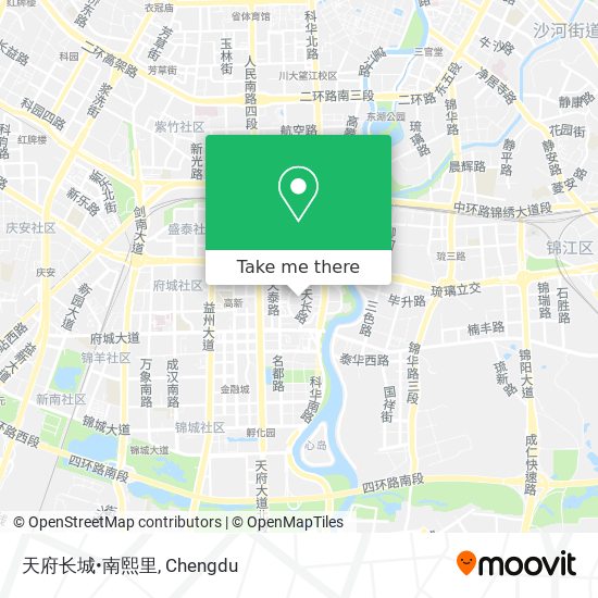 天府长城•南熙里 map