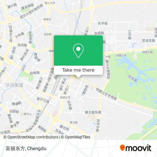 富丽东方 map