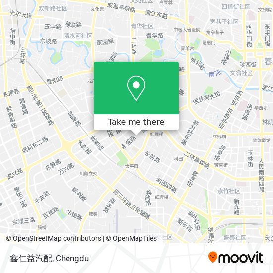 鑫仁益汽配 map