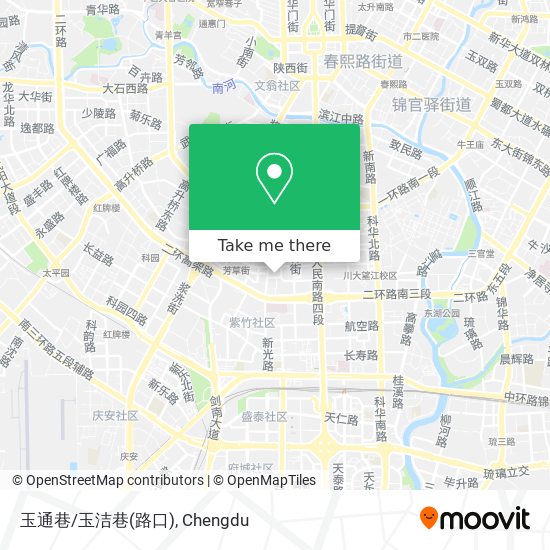 玉通巷/玉洁巷(路口) map