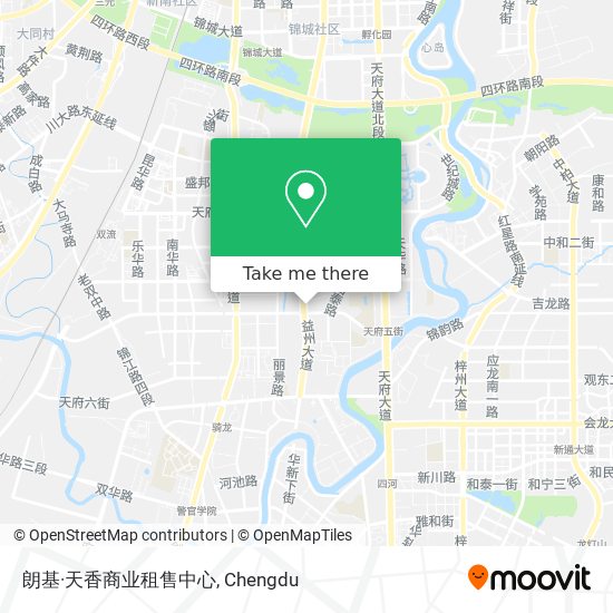朗基·天香商业租售中心 map
