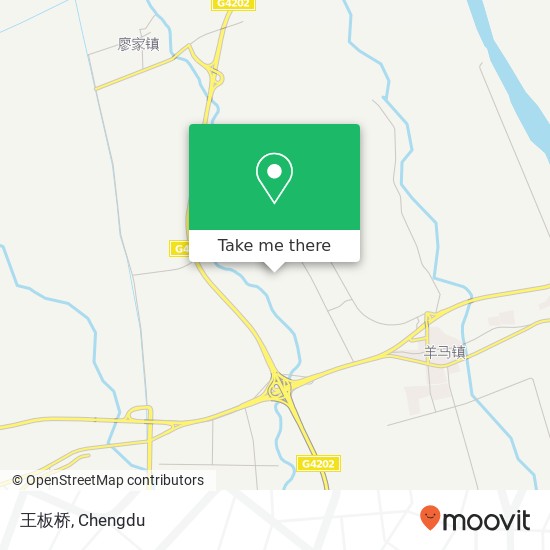 王板桥 map