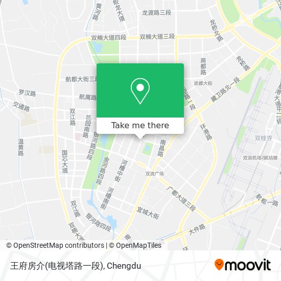 王府房介(电视塔路一段) map