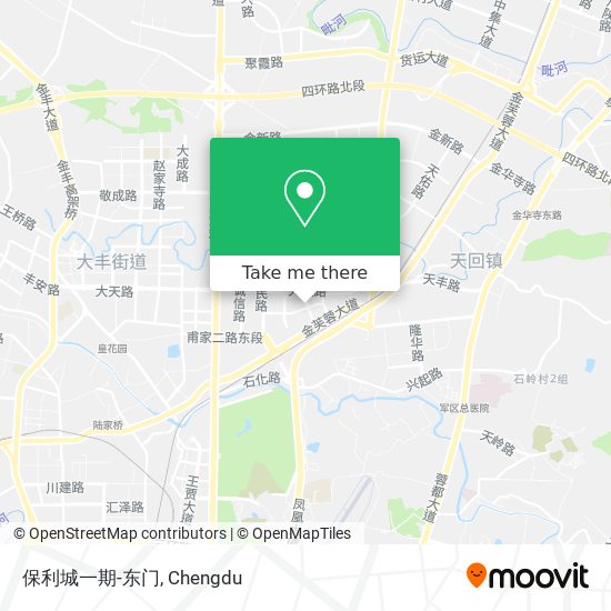 保利城一期-东门 map