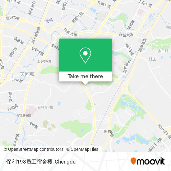 保利198员工宿舍楼 map