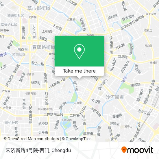 宏济新路4号院-西门 map