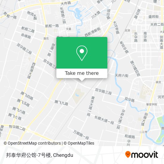 邦泰华府公馆-7号楼 map