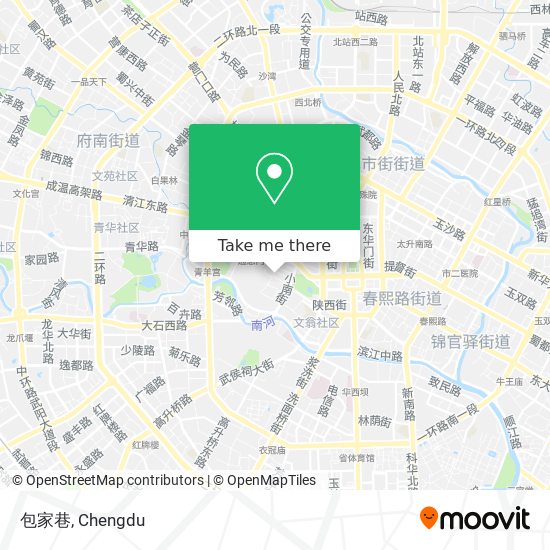 包家巷 map