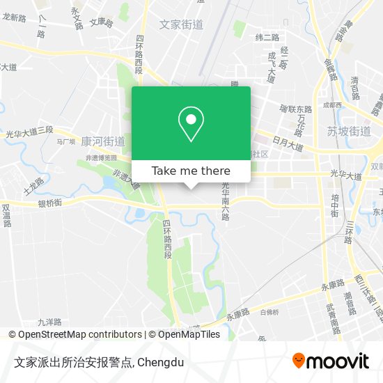 文家派出所治安报警点 map