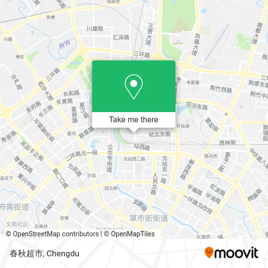 春秋超市 map