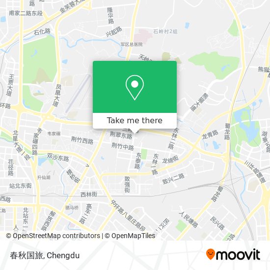 春秋国旅 map