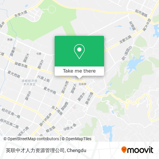 英联中才人力资源管理公司 map