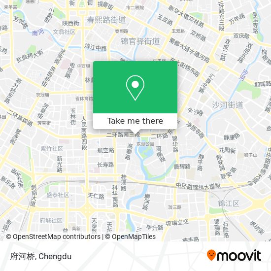 府河桥 map