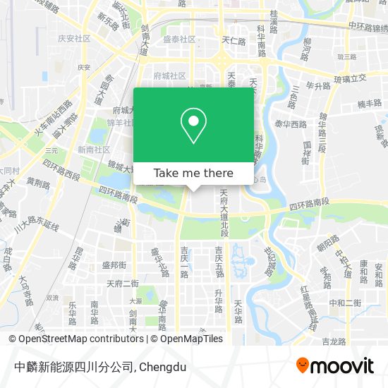 中麟新能源四川分公司 map